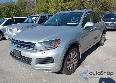 2012 Volkswagen Touareg Vr6 Sport из США, поврежденный, VIN WVGFF9BP4CD001233